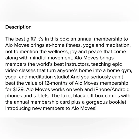 Alo Moves Annual Membership. - Picture 6 of 9